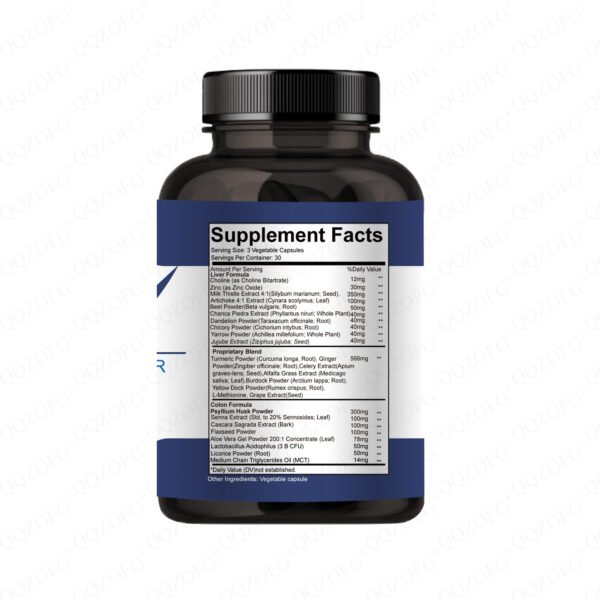 Herbal Gut Wellness Detox Capsules