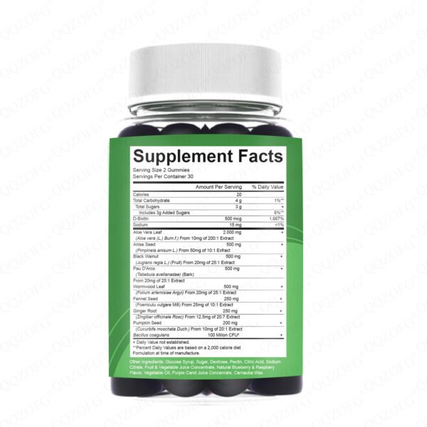 Para Cleanse Mixed Berry Gummy Supplement