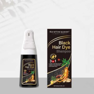 Natural Black Hair Dye Shampoo